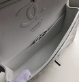        CC logo Classic Flap Bag 25cm Silver Hardware Lambskin Leather design luxury bag